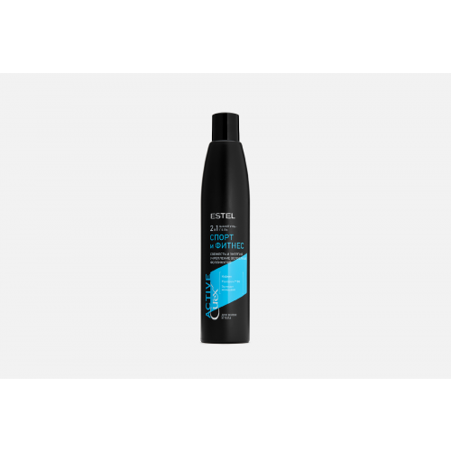 Шампунь-гель для волос и тела Estel Curex Active Gel Shampoo Спорт и Фитнес, 300мл