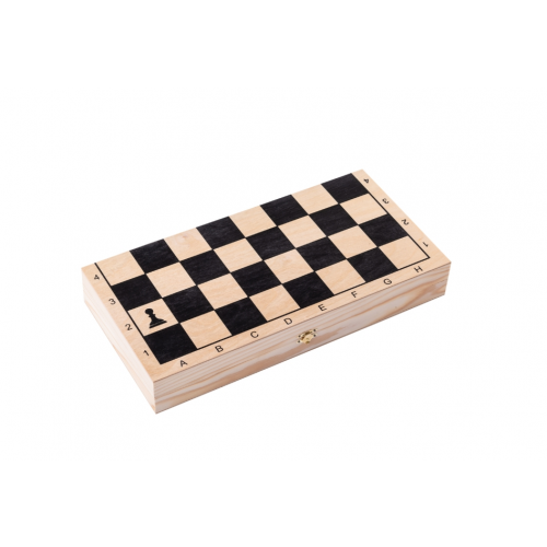 Игра 3 в 1 Colton малая с обиходными деревянными шахматами Классика 341-19