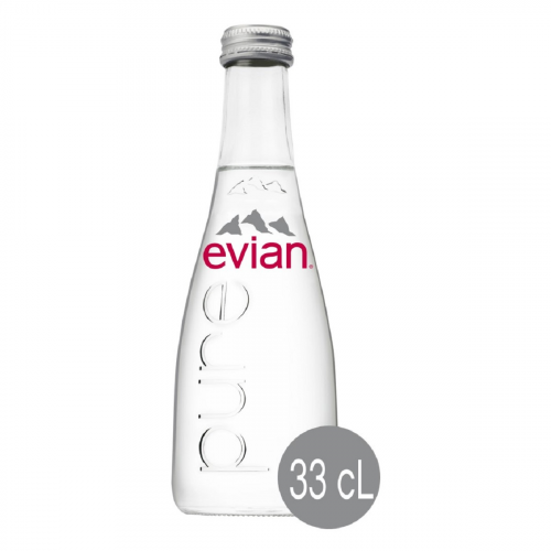 Вода Evian минеральная столовая негазированная 330мл