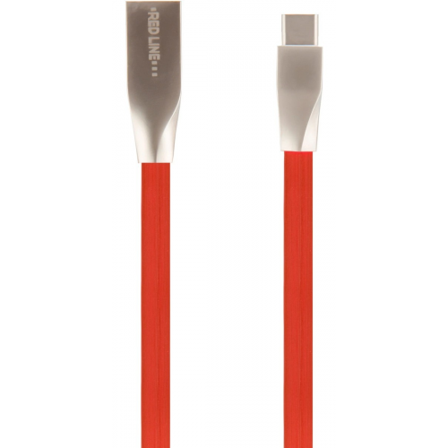 Кабель Red Line Smart High Speed USB-A/C, Red (УТ000011563)