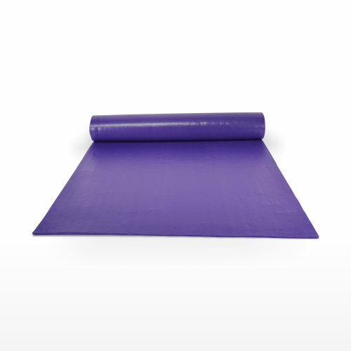 Коврик для йоги и фитнеса RamaYoga Puna Pro фиолетовый 185 см, 5 мм