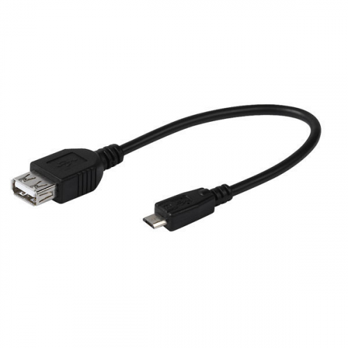 Адаптер Vivanco USB /microUSB OTG 0,15м (45298)