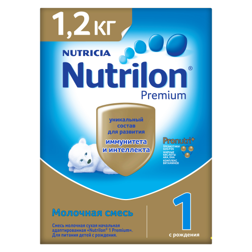 Молочная смесь Nutrilon Premium от 0 до 6 мес. 1 200 г