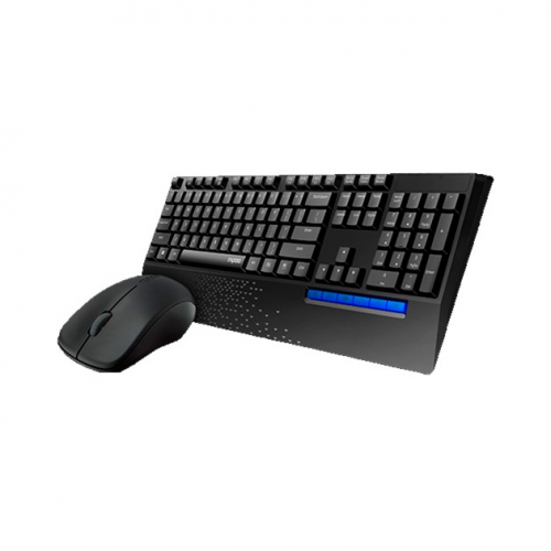 Комплект клавиатура и мышь Rapoo X1960 Black