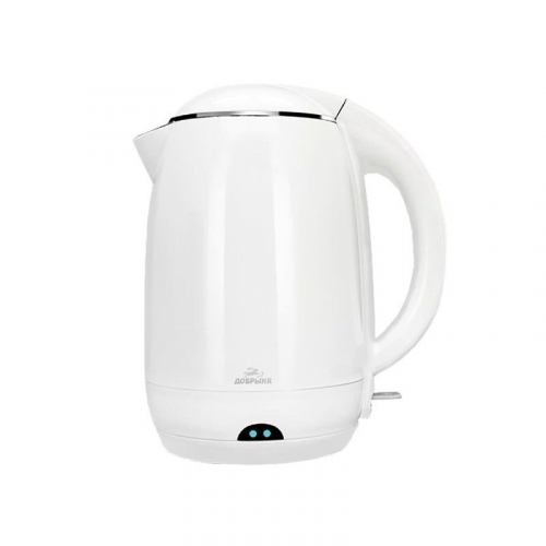 Чайник электрический Добрыня DO-1249W White