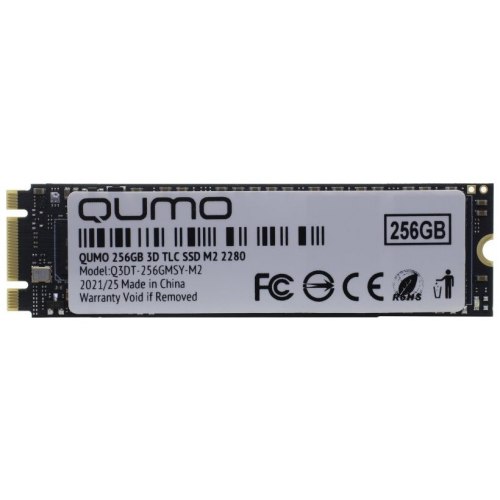 SSD диск QUMO 256 ГБ (Q3DT-256GMSY-M2)
