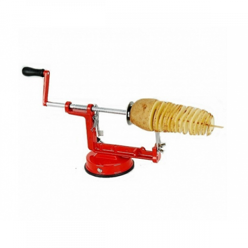 Аппарат для нарезки картофеля спиралью Spiral Potato Slicer (Красный) 00000026443