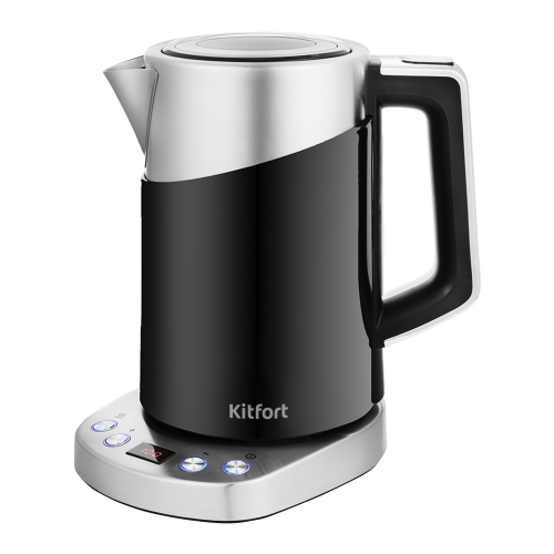 Чайник электрический Kitfort KT-660-2 Silver/Black