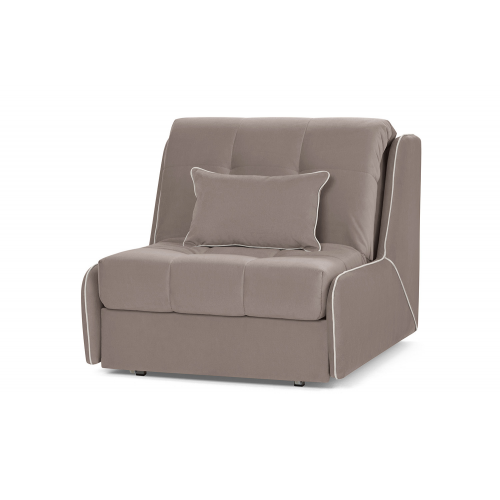 Кресло-кровать dreamart Дрезден 80415183, коричневый/молочный/серый