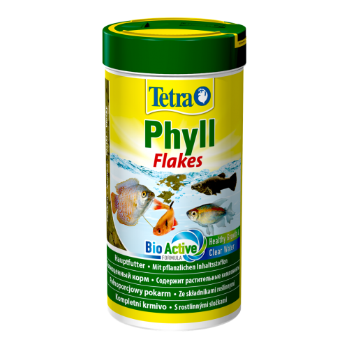 Корм для рыб Tetra Phyll, растительный, хлопья, 250 мл