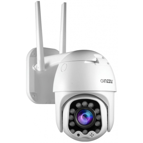 Камера видеонаблюдения аналоговая Ginzzu HWD-2303A, 1080p, 3.6 мм, белый [бп-00001630]