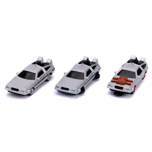 Транспорт Jada Toys Назад в будущее Комплект из 3 машинок 5 см