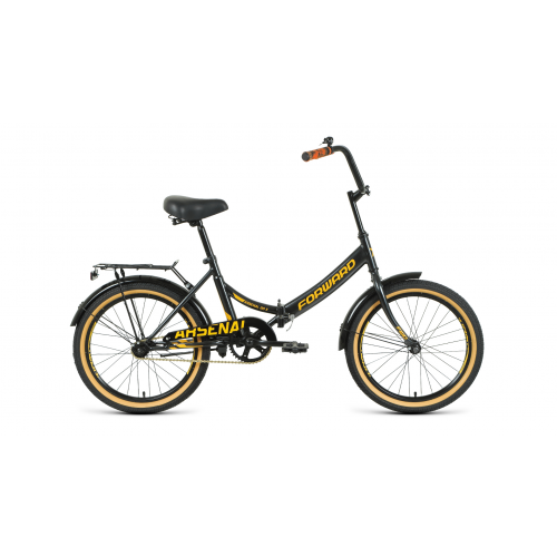 Forward Велосипед Складные Arsenal 20 X, год 2021 , цвет Черный, Желтый