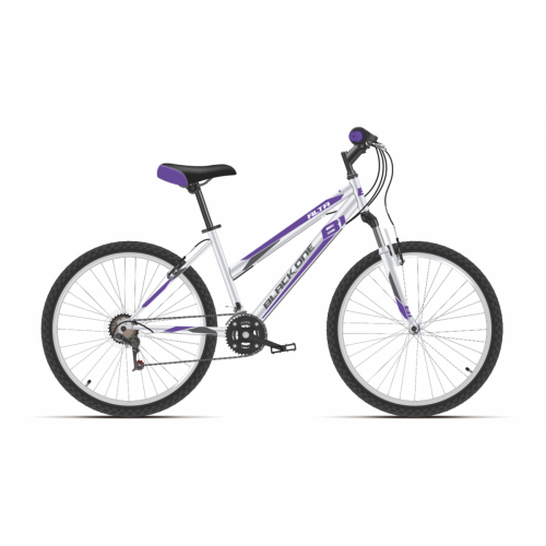 Велосипед Black One Alta 26 Alloy 2021 18" белый/фиолетовый/серый