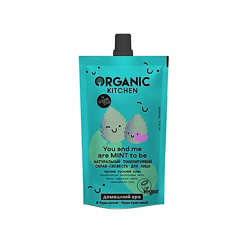 Скраб для лица Organic Shop Organic Kitchen You and me are MINT to be, 100 мл