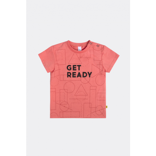 Базовая футболка с принтом Bossa Nova Розовый 92 259Л21-161-О