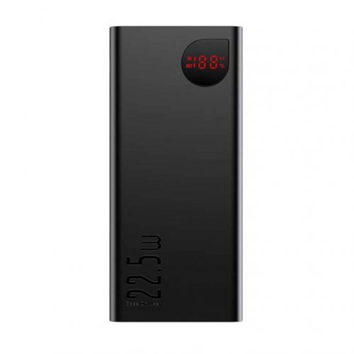 Внешний аккумулятор Baseus Digital Display QC Power Bank 20000mAh PPIMDA-A0A, черный