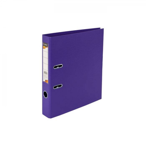 Папка-регистратор, 55 мм, inФОРМАТ, цвет фиолетовый