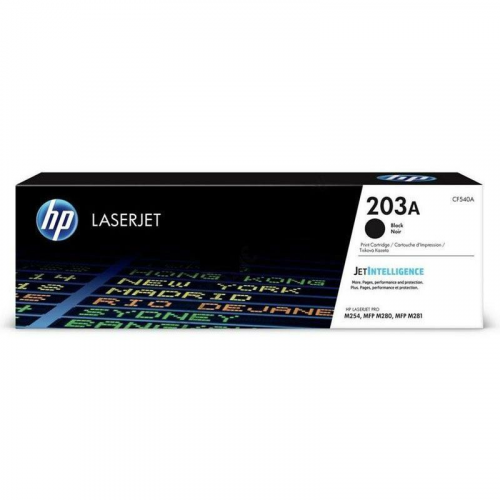 Картридж для лазерного принтера HP 203A(CF540A), оригинал, черный