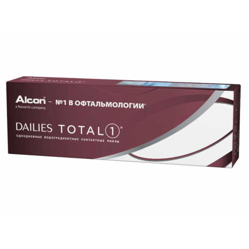 Контактные линзы Dailies (Alcon) Total1 30pk +5.25/8.5