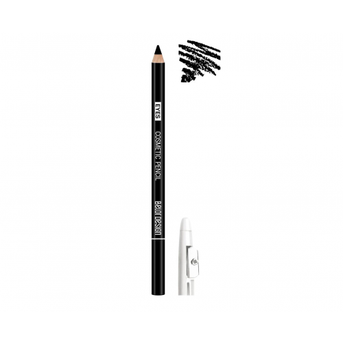 Контурный карандаш для глаз Belor Design PARTY, 1.2 гр. (01 черный)