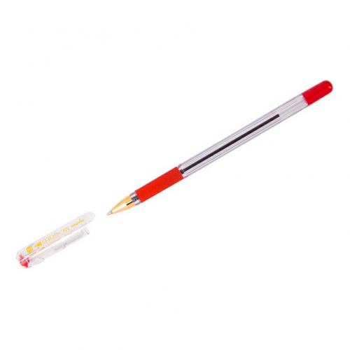 Ручка шариковая MUNHWA MC Gold, красная, 0,5 мм, 1 шт