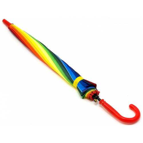 Детский зонт Радуга полуавтомат разноцветный