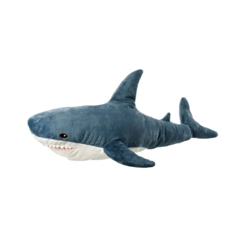 Мягкая игрушка Wellywell акула большая синяя 30 см