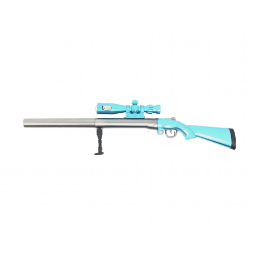 Ручка гелевая wellywell Снайперская винтовка Pen_SniperGun_Blue, голубая, 0,5 мм, 1 шт