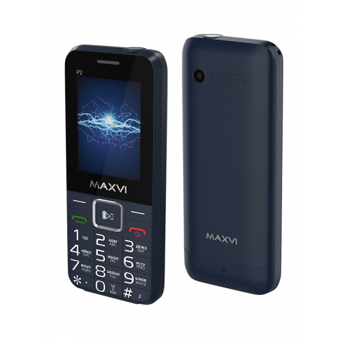 Сотовый телефон Maxvi P2 Blue