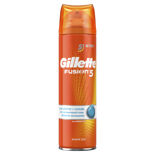 Гель для бритья Gillette Fusion Охлаждающий 200 мл