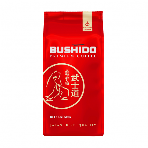 Кофе BUSHIDO Red Katana молотый 227г
