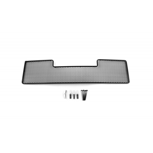Сетка на бампер внешняя для MITSUBISHI Pajero IV 2015->, 2 шт., черн., 15 мм