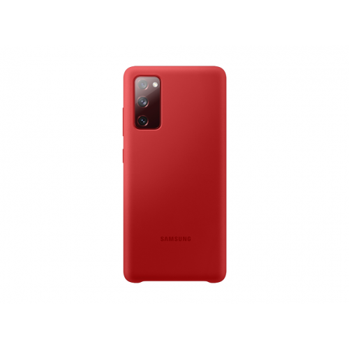 Чехол Samsung Silicone Cover для Galaxy S20 FE Red (EF-PG780TREGRU)
