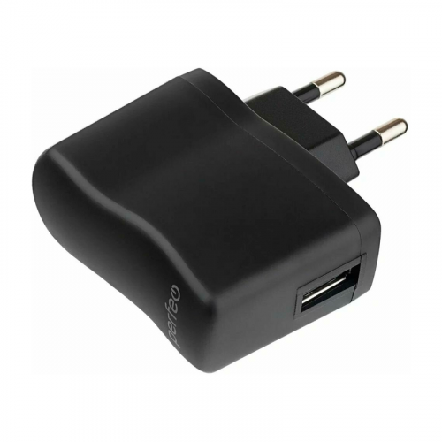 Сетевое зарядное устройство Perfeo USB 1А Black I4631