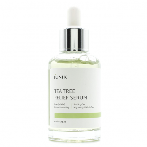 Успокаивающая сыворотка для лица с чайным деревом Iunik Tea Tree Relief Serum 50 мл