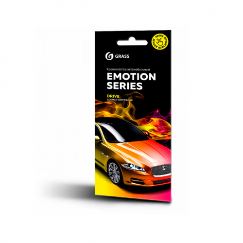 GraSS ароматизатор воздуха картонный Emotion Series Drive