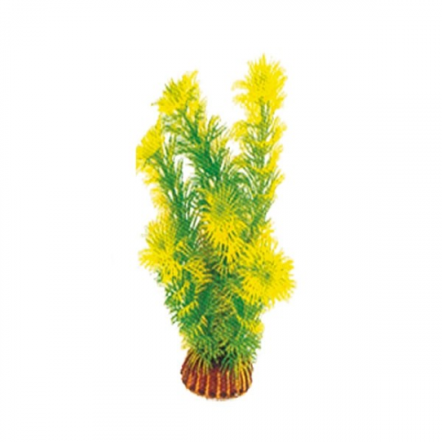 Искусственное растение для аквариума Laguna Амбулия, (желто-зеленое), 19 см