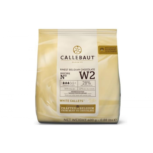 Шоколад белый Callebaut 0.4 кг