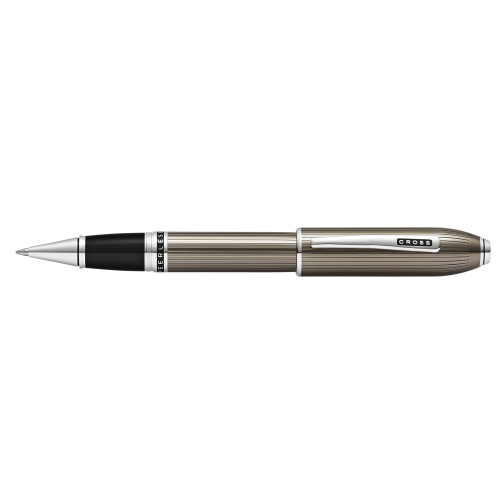 Ручка-роллер Selectip Cross Peerless Translucent Titanium Grey Engraved Lacquer AT0705-13