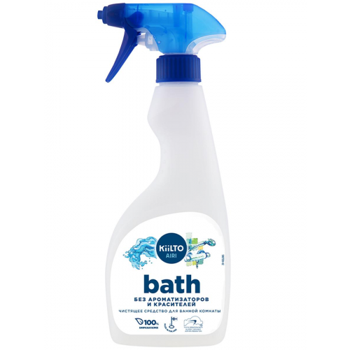 Средство Kiilto чистящее для ванной комнаты гипоаллергенное 500 мл