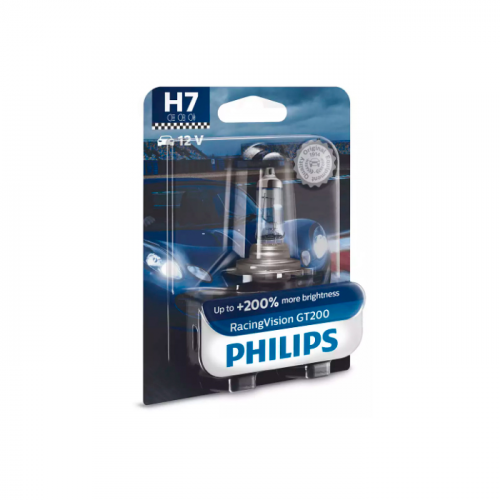 Лампа H7 12972 Racing Vision GT200 Philips 12972rgtb1