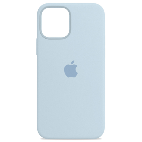 Чехол Case-House Silicone для iPhone 12 Pro Max, White/Blue