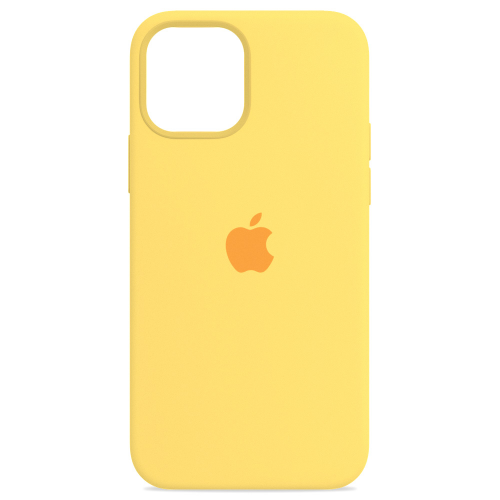 Чехол Case-House Silicone для iPhone 12 Mini, Банановый