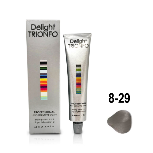 Краска для волос Constant Delight Trionfo 8-29 Светло-русый пепельно-фиолетовый 60 мл