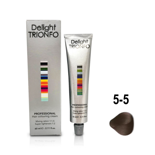 Краска для волос Constant Delight Trionfo 5-5 Светлый коричневый золотистый 60 мл