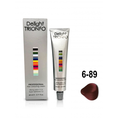 Краска для волос Constant Delight Trionfo 6-89 Темный русый красный фиолетовый 60 мл