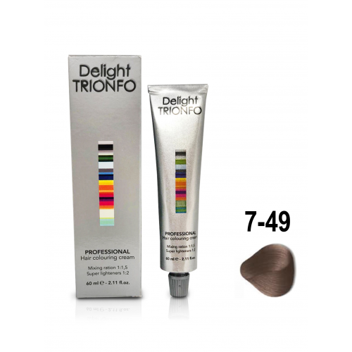 Краска для волос Constant Delight Trionfo 7-49 Средний русый бежевый фиолетовый 60 мл