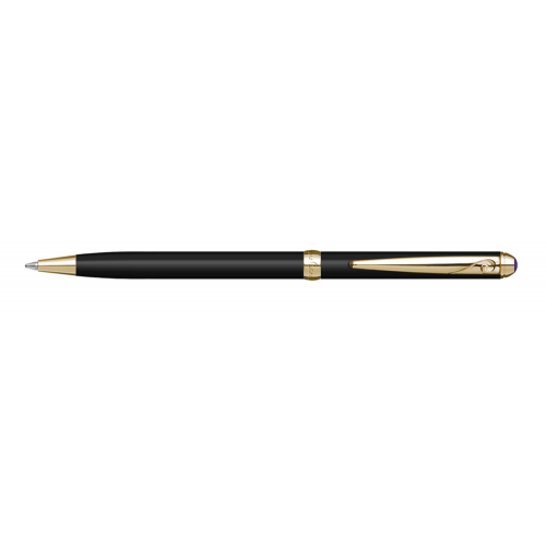 Ручка шариковая Pierre Cardin SLIM. Цвет - черный. Упаковка Е PC1005BP-84G