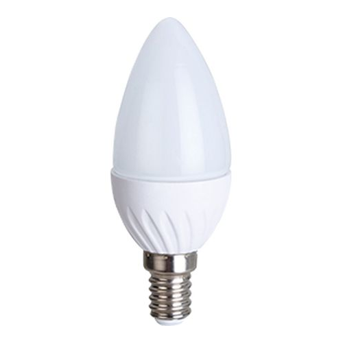 Лампа LED 5,0W Light E14 2700K свеча (100x37) Ecola